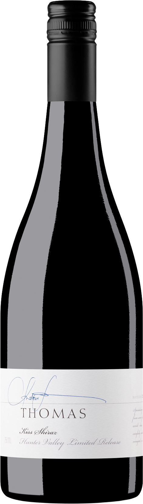 Thomas Wines Kiss Limited Release Shiraz 2024 bottle - Hunter Valley